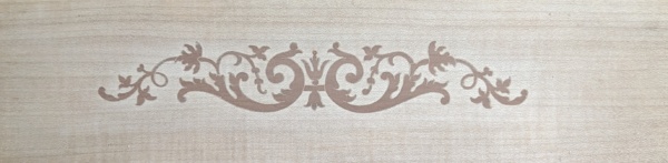 Pear Marquetry Inlay