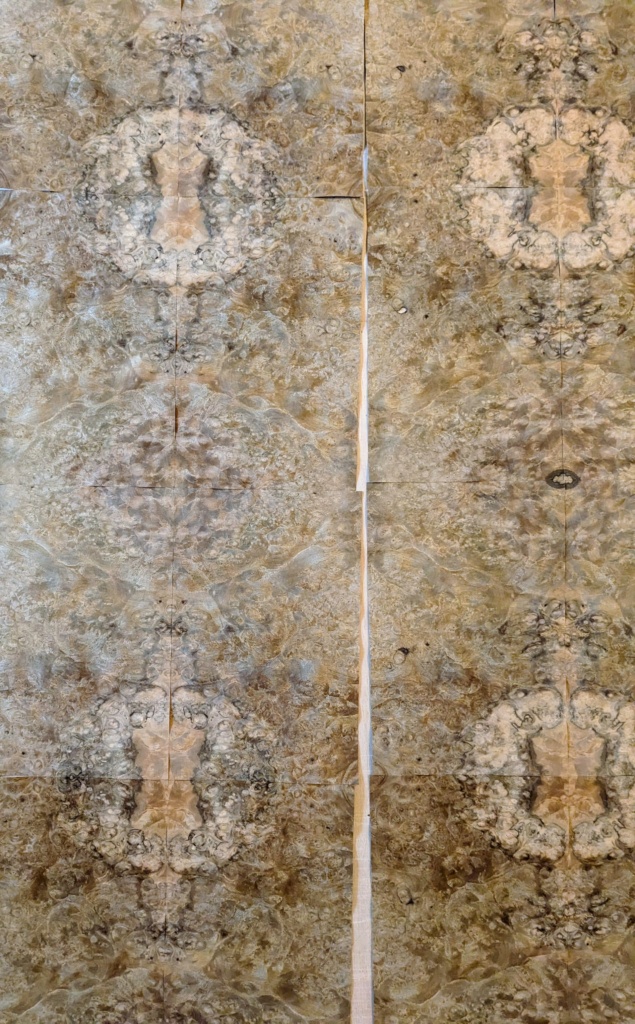 European walnut burr panels